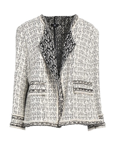 RIANI Jacket Ivory 72% Cotton, 16% Polyacrylic, 12% Polyester, Acetate, Viscose