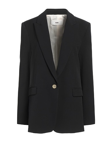 SOLOTRE Blazer Black 88% Polyester, 12% Elastane, Viscose