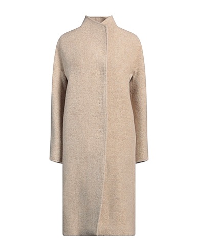FEDELI Coat Beige 45% Baby alpaca wool, 45% Wool, 10% Nylon