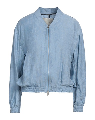 TELA ブルゾン スカイブルー リネン 48% / レーヨン 36% / ナイロン 16%