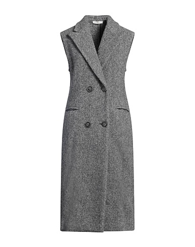 FEDELI Coat Grey 45% Baby alpaca wool, 45% Wool, 10% Nylon