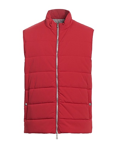 ELEVENTY Gilet Red 92% Polyamide, 8% Elastane