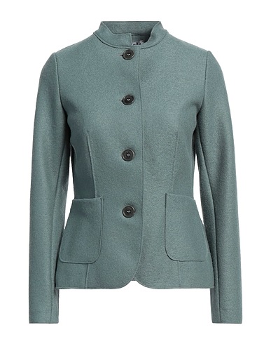 ROSSO35 Jacket Sage green 100% Virgin Wool