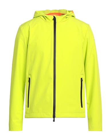 SUNS BOARDS Jacket Lime green 92% Polyester, 8% Elastane