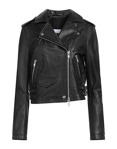 SWD by S.W.O.R.D. Biker jacket Black 100% Leather