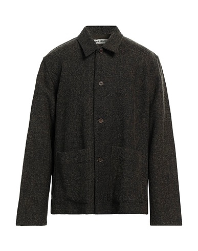 OUR LEGACY Jacket Dark green 41% Virgin Wool, 32% Linen, 17% Cotton, 7% Synthetic fibers, 3% Other Fibres