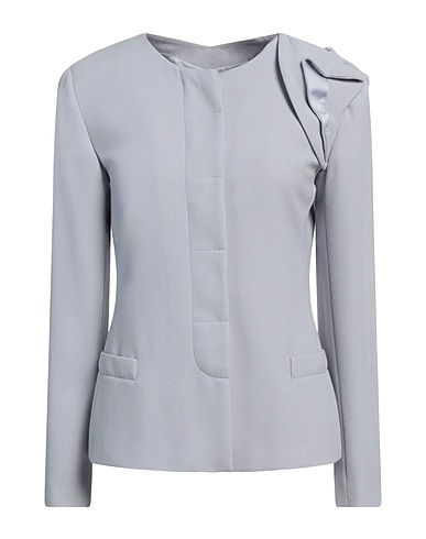 EMPORIO ARMANI Jacke Blaugrau 96% Polyester, 4% Elastan