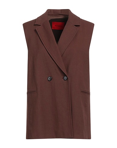 MAX&Co. Blazer Brown 99% Cotton, 1% Elastane