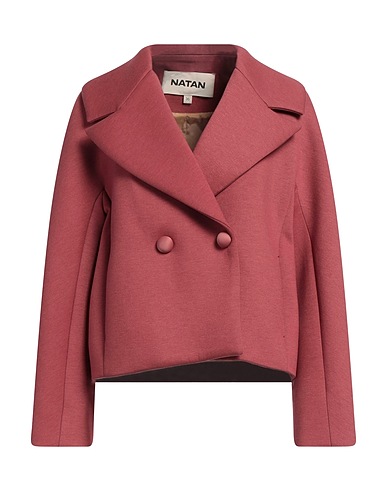 NATAN Coat Brick red 80% Polyester, 15% Viscose, 5% Polyurethane
