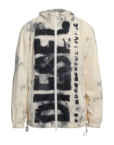 DIESEL Jacket Beige 100% Polyamide