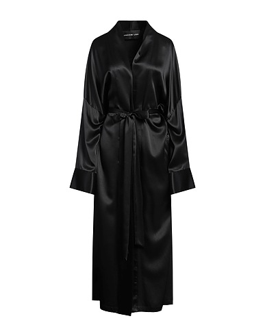 JACOB LEE Dressing gowns & bathrobes Black 100% Silk