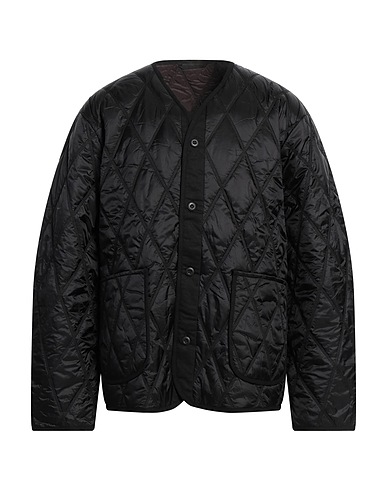 DIESEL Shell jacket Black 100% Nylon, Cotton
