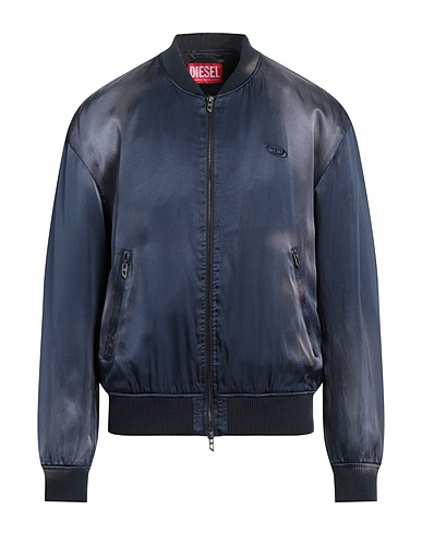 DIESEL Blouson Bleu marine 79% Rayonne, 21% Lyocell, Coton, Polyester, Élasthanne