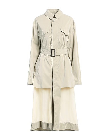 MAISON MARGIELA Full-length jacket Taupe 85% Polyester, 15% Polyamide, Nylon