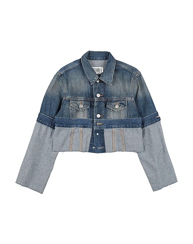 MM6 MAISON MARGIELA Denim jacket Blue 100% Cotton