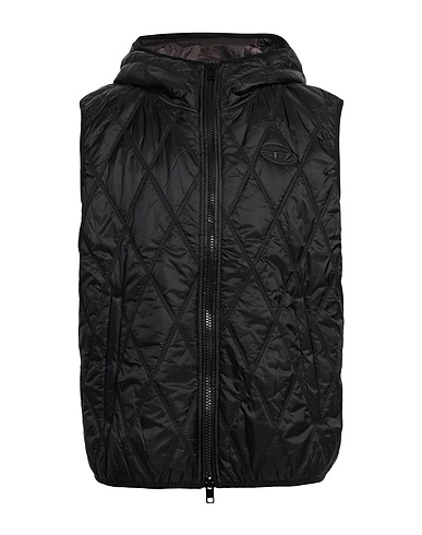 DIESEL Gilet Black 100% Nylon