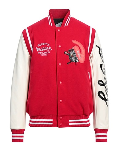 DISCLAIMER Jacke Rot 100% Polyester, Polyurethan