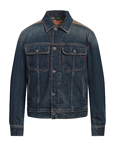 DIESEL Denim jacket Blue 100% Cotton