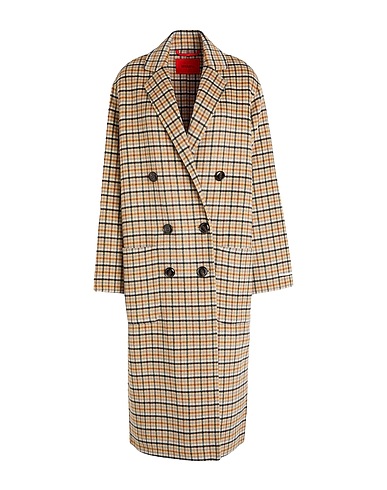 MAX&Co. Coat ELEMENTO
 Beige 70% Virgin Wool, 30% Polyamide