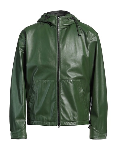 TAGLIATORE Giubbotto Verde Pelle di agnello