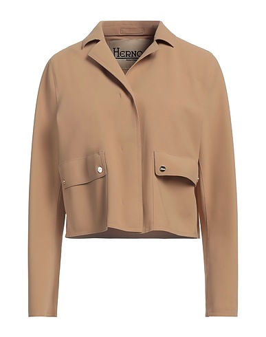 HERNO Jacket Khaki 75% Polyamide, 25% Elastane