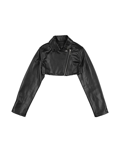 FUN & FUN Jacket Black 55% Rayon, 45% Polyurethane