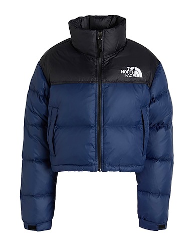 THE NORTH FACE Steppjacke W NUPTSE SHORT JACKET
 Marineblau 100% Recyceltes nylon
