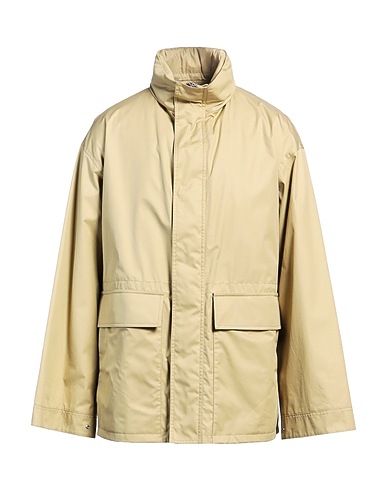 BURBERRY Full-length jacket Khaki 100% Cotton, Polyester