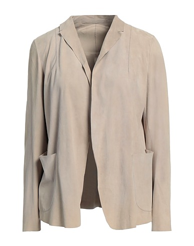 SALVATORE SANTORO Giubbotto Beige Pelle ovina