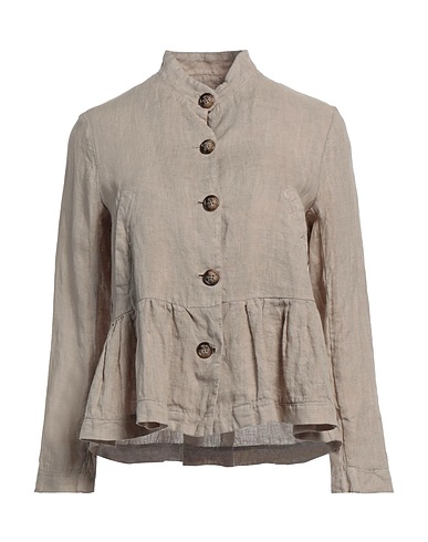 ALESSIA SANTI Jacket Sand 100% Linen