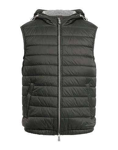 ELEVENTY Vest Military green 100% Polyester