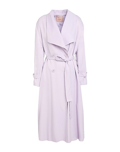 TWINSET Caban e doppio petto Lilla 100% Viscosa
