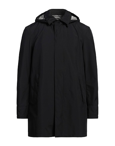 HERNO Lange Jacke LAMINAR Schwarz 100% Polyester, Polyurethan