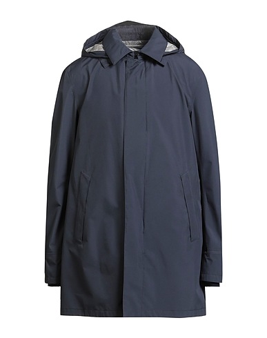 HERNO Lange Jacke LAMINAR Marineblau 100% Polyester, Polyurethan