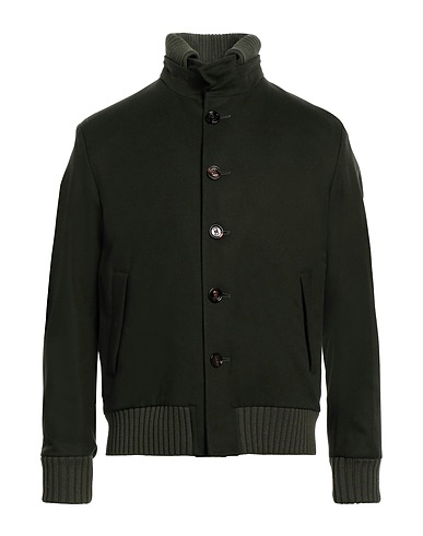 KIRED Jacket Military green 100% Virgin Wool