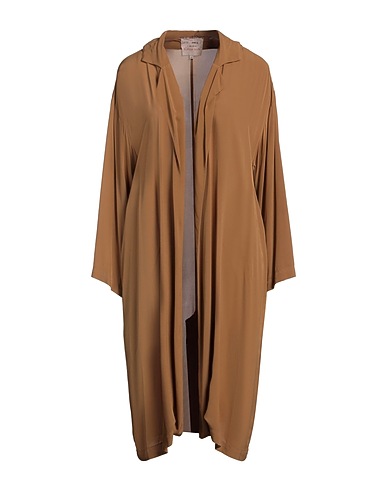 ALESSIA SANTI Full-length jacket Camel 100% Viscose