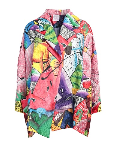 STELLA JEAN Jacket Fuchsia 100% Polyester, Cotton
