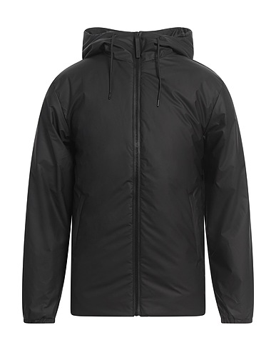 RAINS Jacket Black 100% Polyester