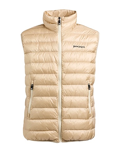 PALM ANGELS Chaleco Beige 100% Poliamida, Poliéster