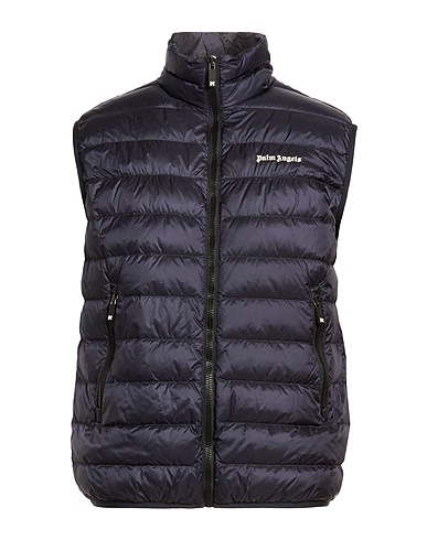PALM ANGELS Жилет Иссиня-чёрный 100% Полиамид, Полиэстер
