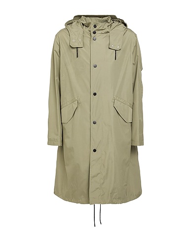 A.P.C. Parka Verde militare 60% Poliestere, 32% Acrilico, 8% Poliuretano