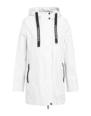 CANADIAN Full-length jacket Light grey 100% Polyester