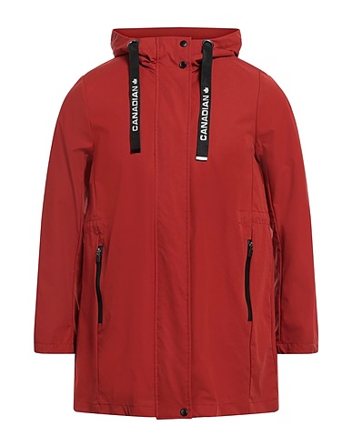 CANADIAN Full-length jacket Brick red 100% Polyester