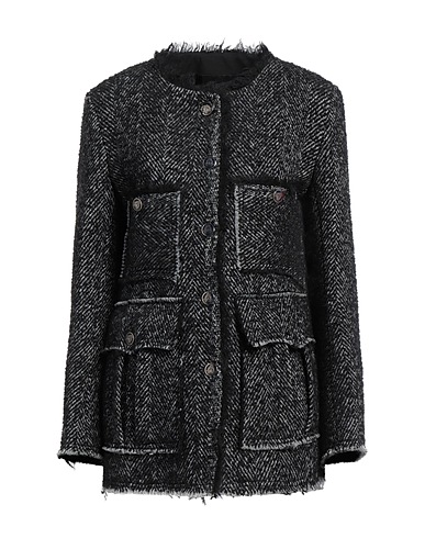SEAFARER Jacket Black 51% Virgin Wool, 49% Polyester