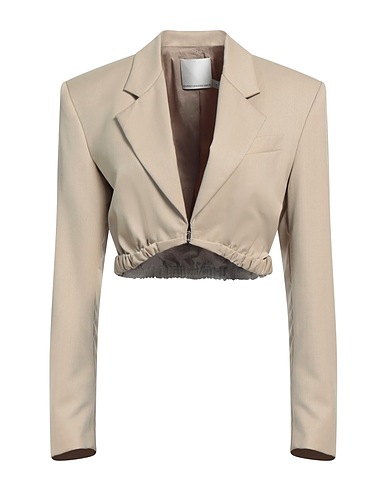 CHRISTOPHER ESBER Giubbotto Beige 50% Lana, 50% Poliestere