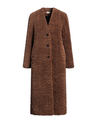 ZADIG&VOLTAIRE Teddy Coat Brown 100% Polyester