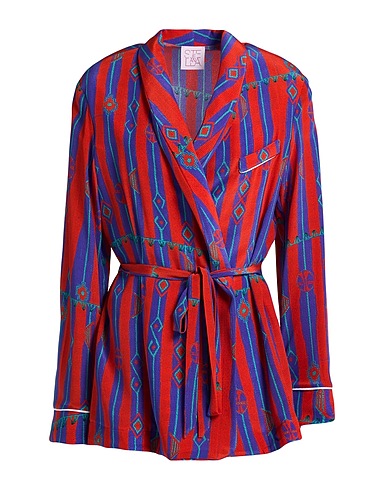 STELLA JEAN Blazer Brick red 100% Silk