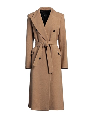 ROBERTO COLLINA Cappotto Cammello 80% Lana, 20% Nylon