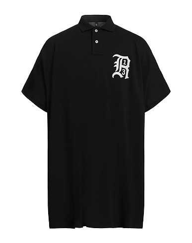 R13 Polo shirt Black 100% Cotton