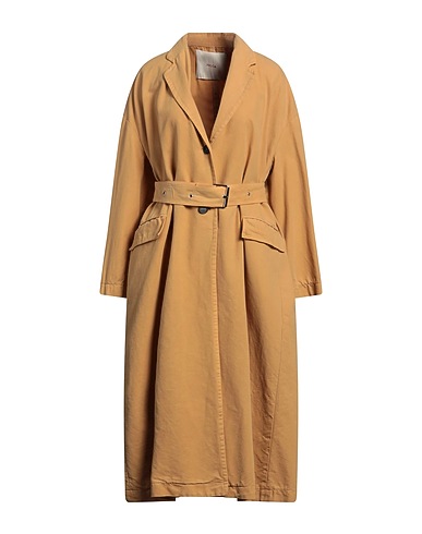 JUCCA Full-length jacket Camel 100% Cotton